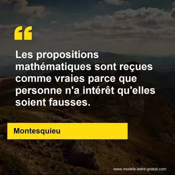 Citation Montesquieu