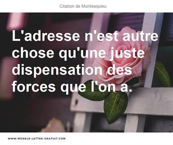 Citations Montesquieu