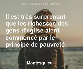 Citation de Montesquieu