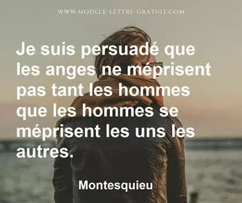 Citation de Montesquieu