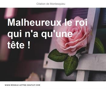 Citations Montesquieu