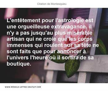 Citations Montesquieu