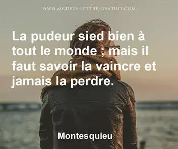 Citation de Montesquieu
