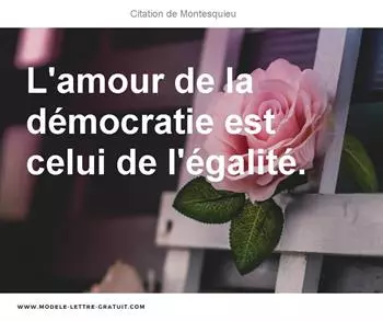 Citations Montesquieu