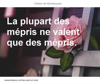Citations Montesquieu