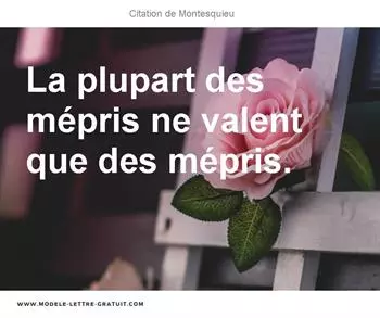 Citations Montesquieu
