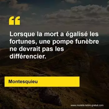 Citation Montesquieu