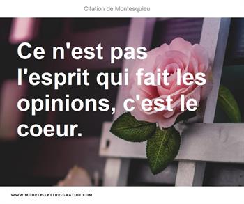 Citations Montesquieu