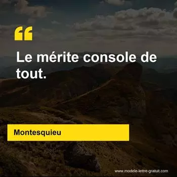 Citation Montesquieu