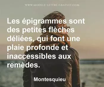 Citation de Montesquieu