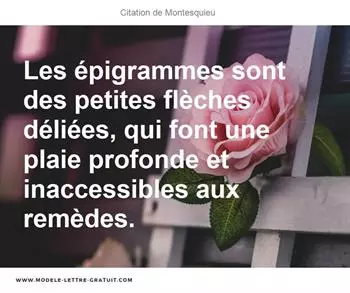 Citations Montesquieu