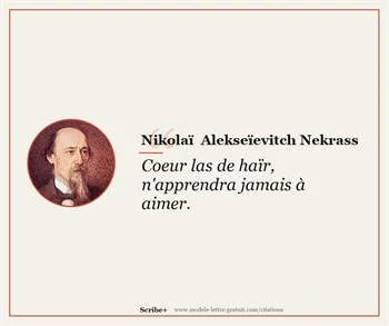 Citations Nikolaï Alekseïevitch Nekrassov