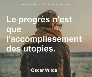 Citation de Oscar Wilde