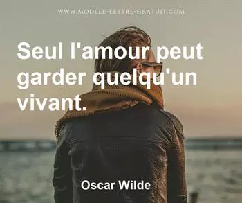 Citation de Oscar Wilde