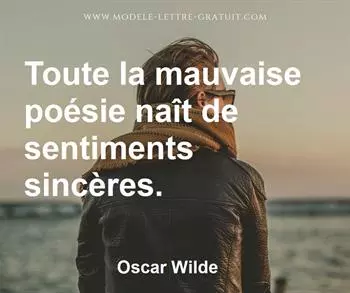 Citation de Oscar Wilde