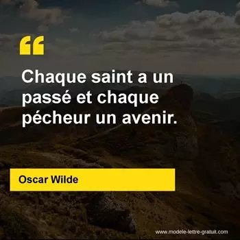 Citation Oscar Wilde