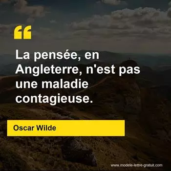 Citation Oscar Wilde
