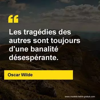 Citation Oscar Wilde