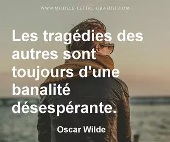 Citation de Oscar Wilde