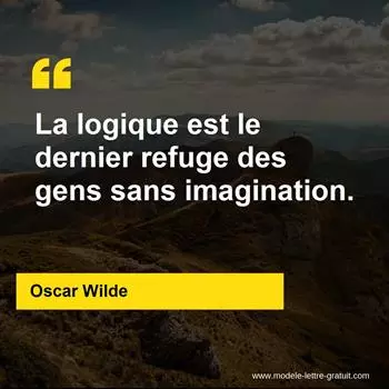 Citation Oscar Wilde