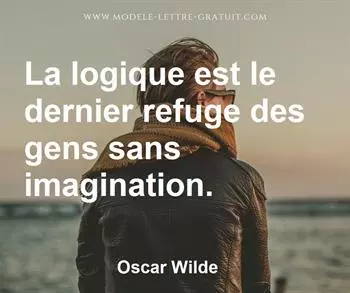 Citation de Oscar Wilde