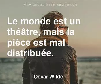 Citation de Oscar Wilde