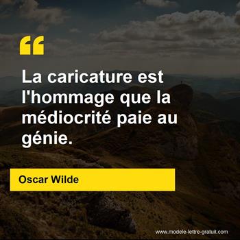 Citation de Oscar Wilde