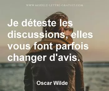 Citation de Oscar Wilde