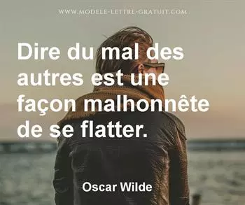 Citation de Oscar Wilde