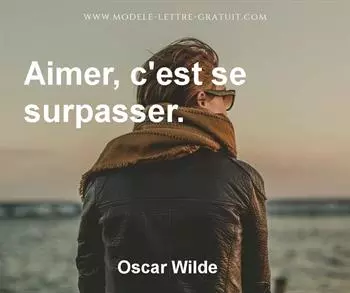 Citation de Oscar Wilde
