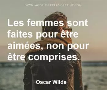 Citation de Oscar Wilde