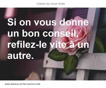 Citations Oscar Wilde