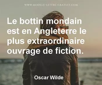 Citation de Oscar Wilde