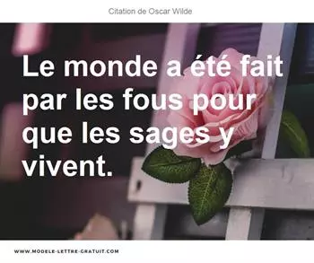 Citations Oscar Wilde