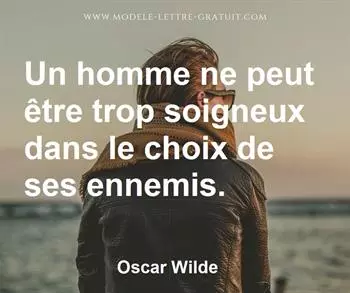 Citation de Oscar Wilde