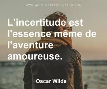 Citation de Oscar Wilde
