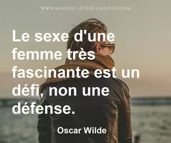 Citation de Oscar Wilde