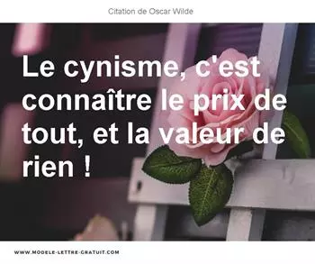 Citations Oscar Wilde