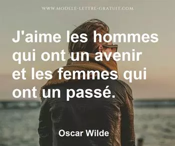 Citation de Oscar Wilde