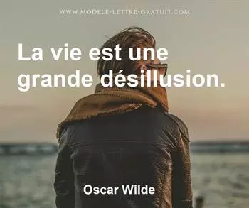 Citation de Oscar Wilde