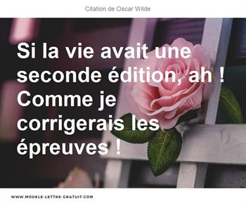 Citations Oscar Wilde