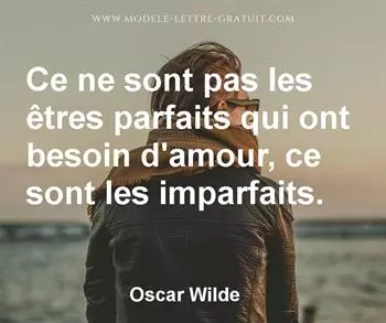 Citation de Oscar Wilde