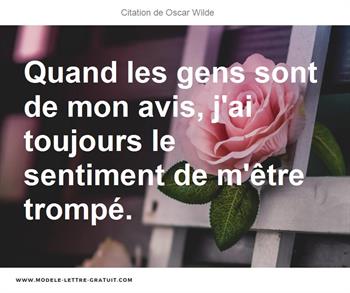 Citations Oscar Wilde