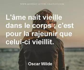 Citation de Oscar Wilde