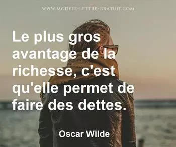 Citation de Oscar Wilde