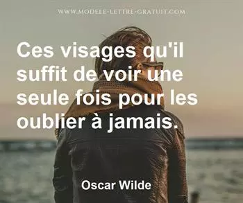 Citation de Oscar Wilde