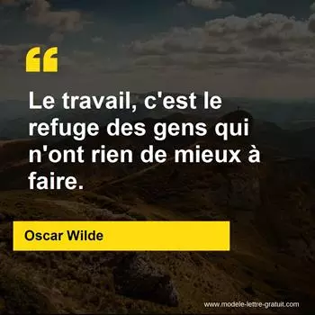 Citation Oscar Wilde