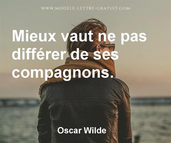 Citation de Oscar Wilde