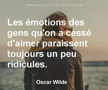 Citation de Oscar Wilde