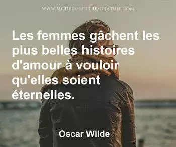 Citation de Oscar Wilde